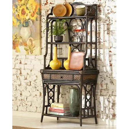 Baker's Rack With 4 Shelves and 1 Drawer